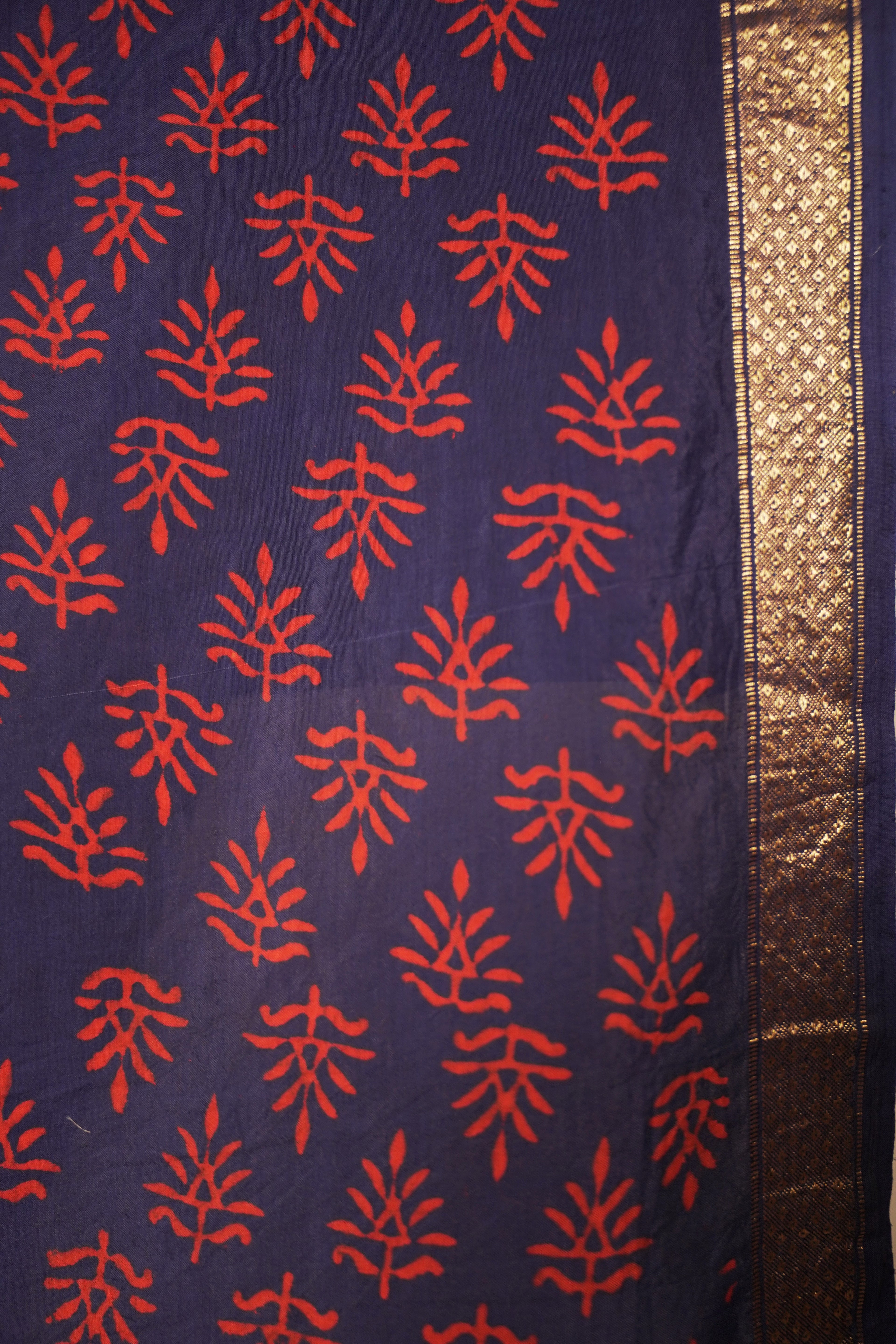 Sutrā  Ink Blue Sari