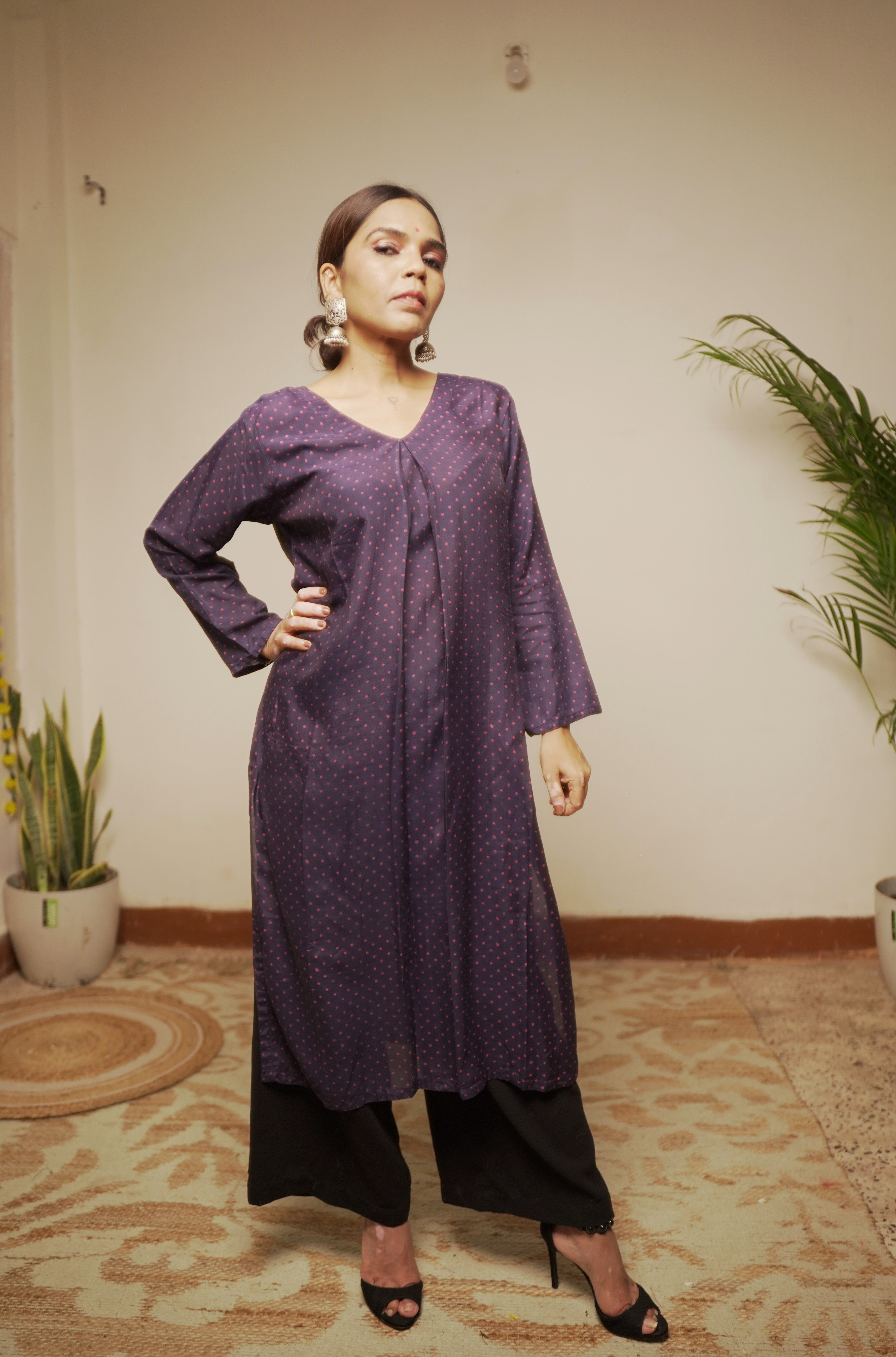 Sutrā - Banana Silk Kurti