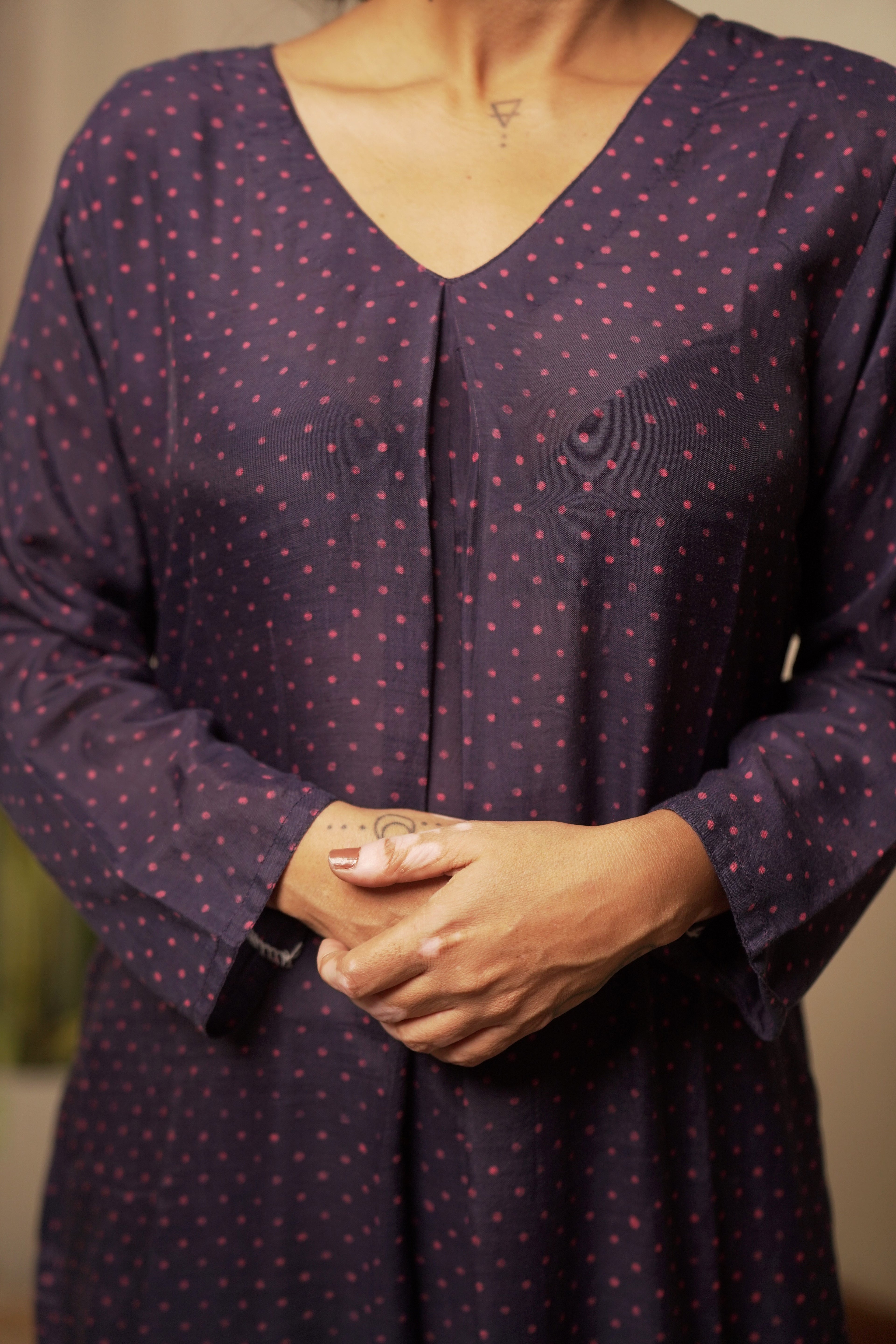 Sutrā - Banana Silk Kurti