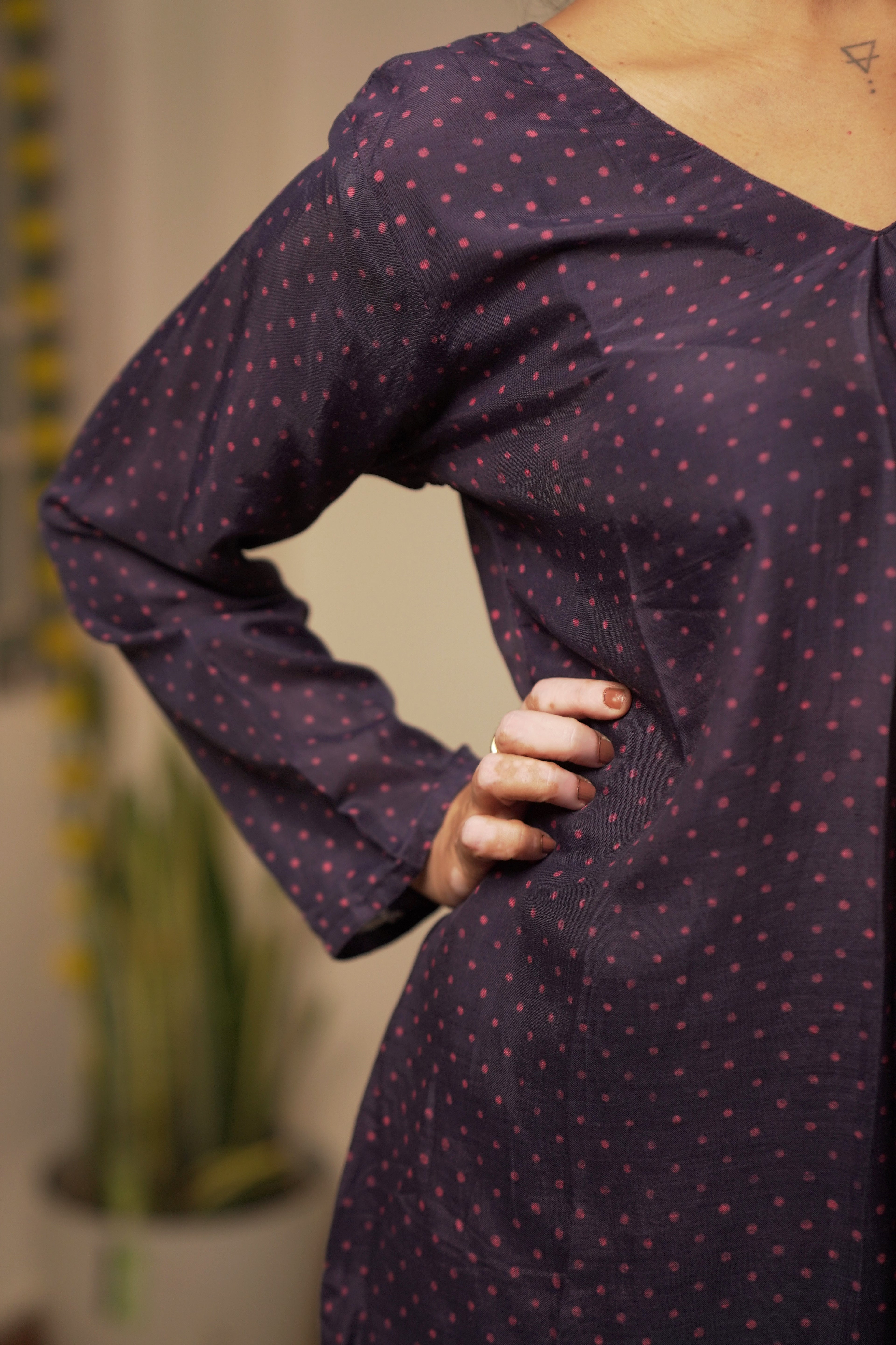 Sutrā - Banana Silk Kurti